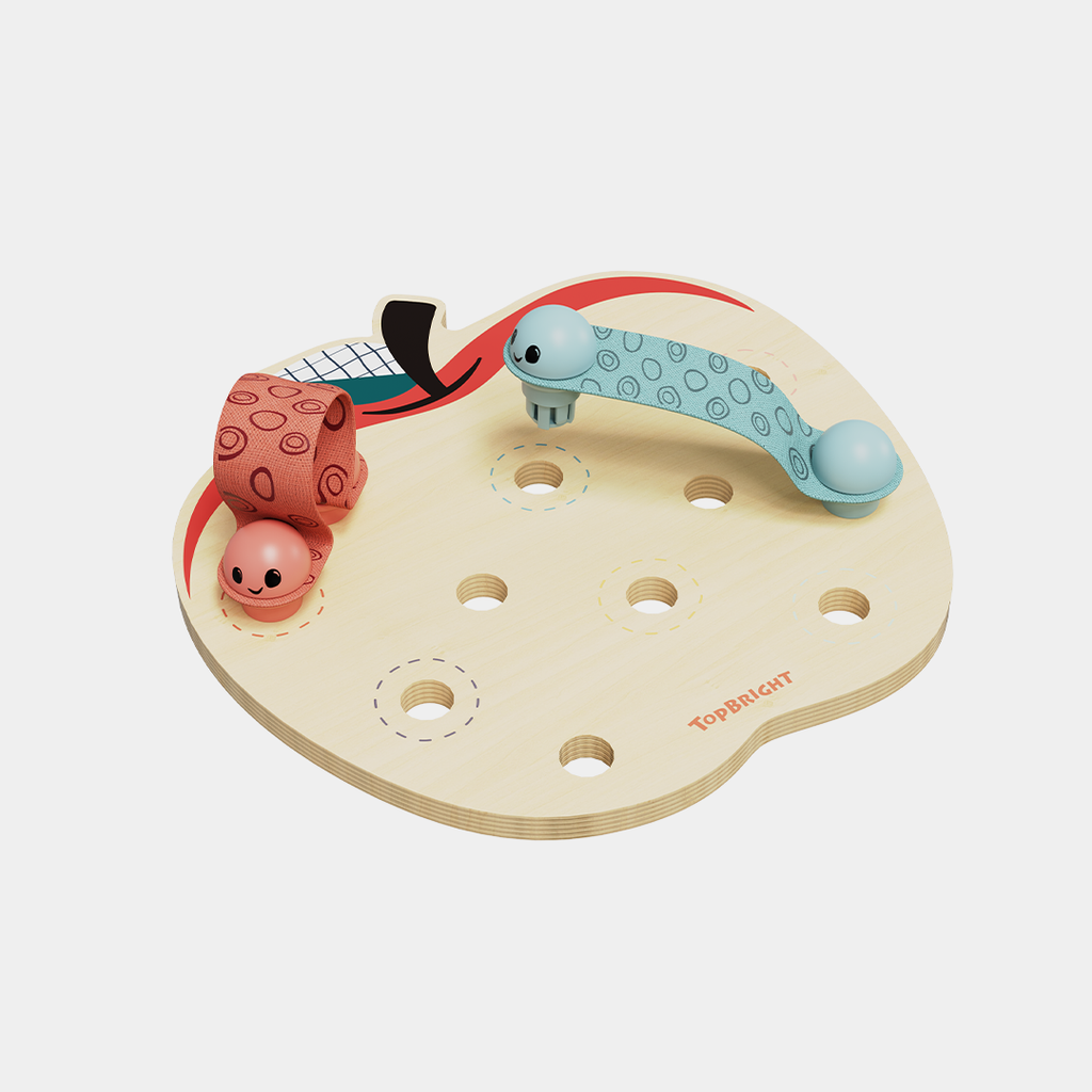 SKILL GAME - APPLE WITH WORM - TOPBRIGHT (1211232023de0001)