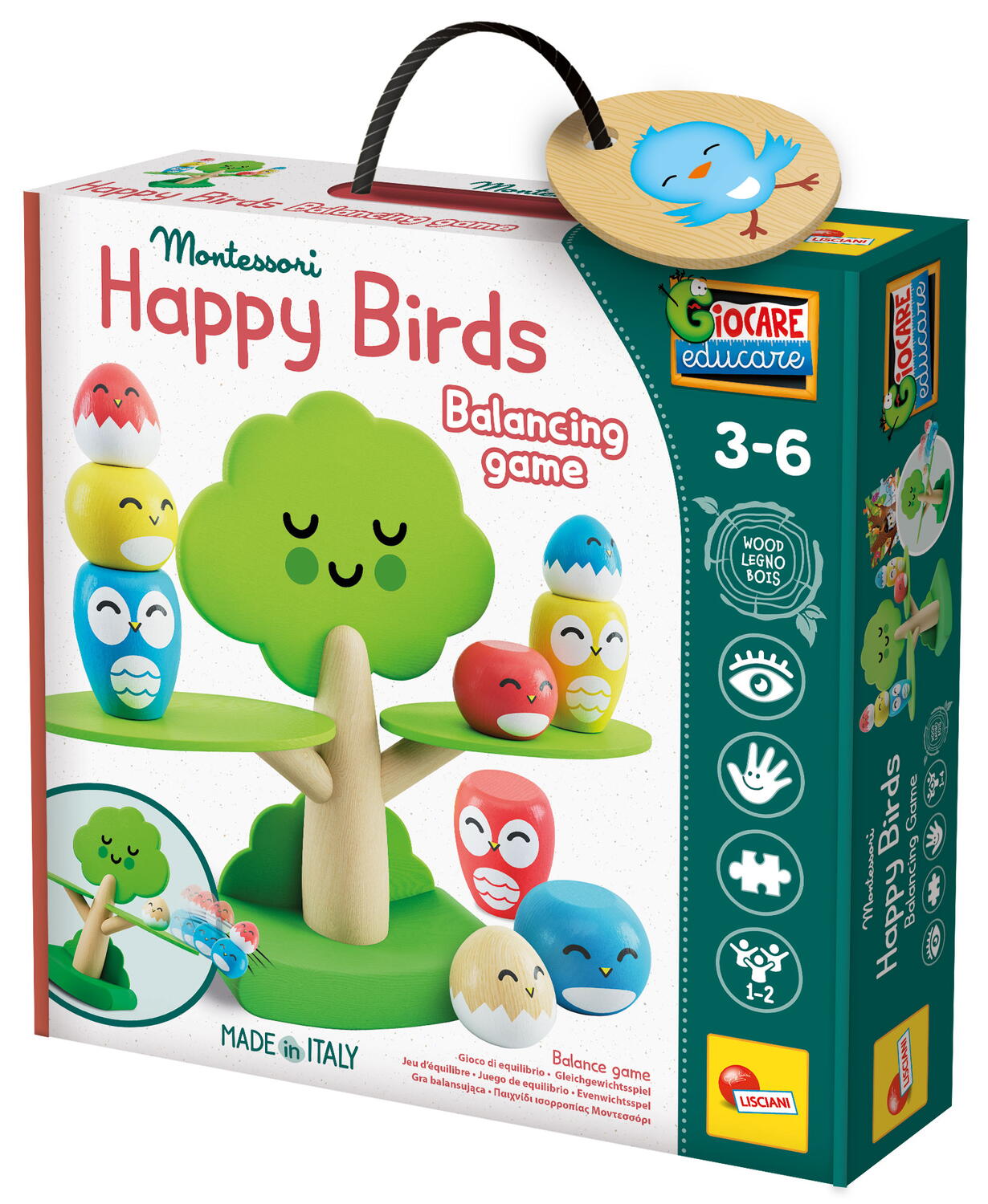 JOC DE ECHILIBRU  MONTESSORI - PASARELE VESELE - LISCIANI (L105397)