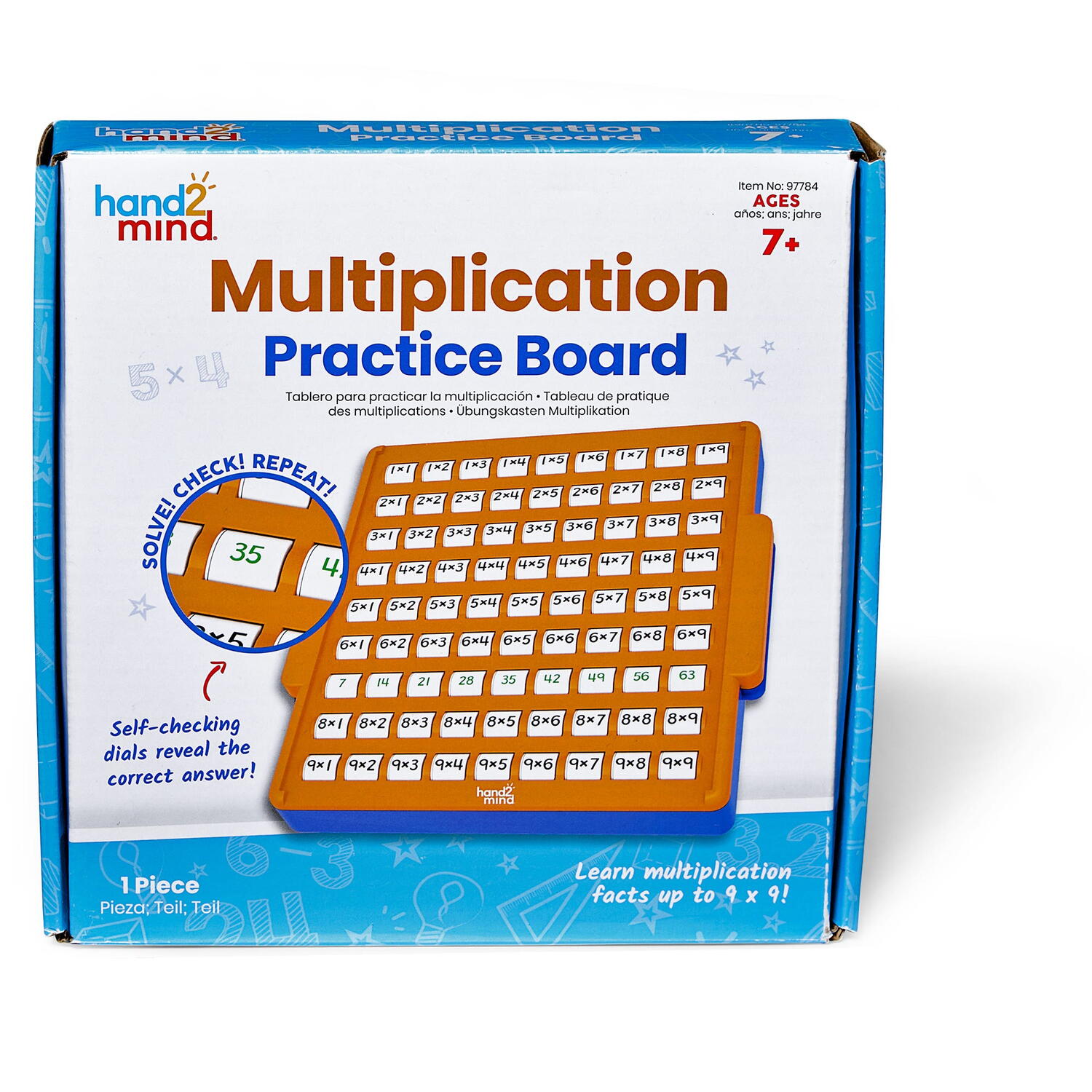 TABLITA PENTRU EXERSAREA INMULTIRII - HAND2MIND (97784)