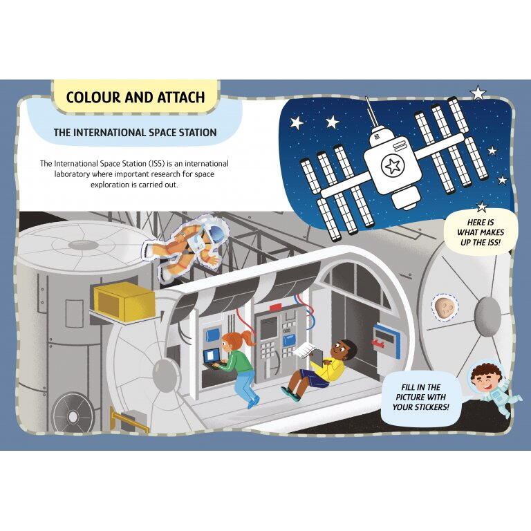 PRIMUL SET DE ARTA & LUCRU MANUAL - SPATIU COSMIC - SASSI (978-88-303-1069-8)