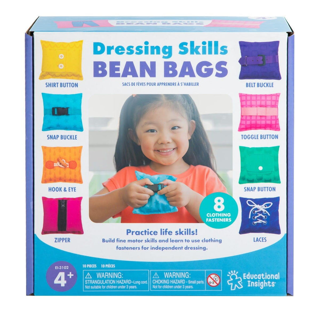 JOC TACTIL CU SACULETI SENZORIALI - INVAT SA MA IMBRAC - EDUCATIONAL INSIGHTS (EI-3102)