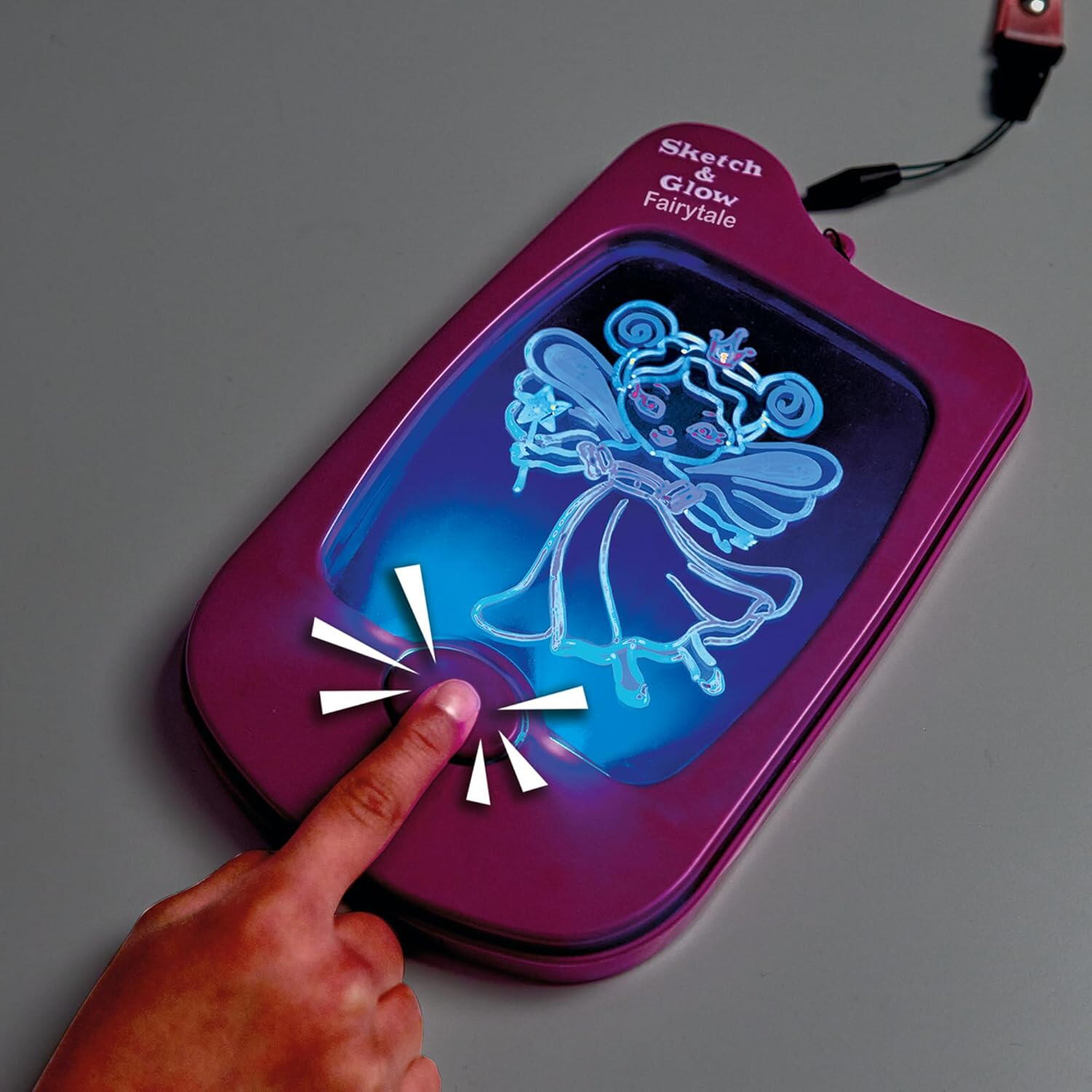 MINI TABLITA DESEN CU LED - TARAMUL BASMELOR - BRAINSTORM (E2095)
