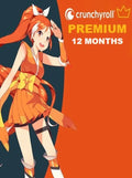 CRUNCHYROLL PREMIUM MEGA FAN 12 MONTHS - PC - OFFICIAL WEBSITE - MULTILANGUAGE - WORLDWIDE - Libelula Vesela - Jocuri video