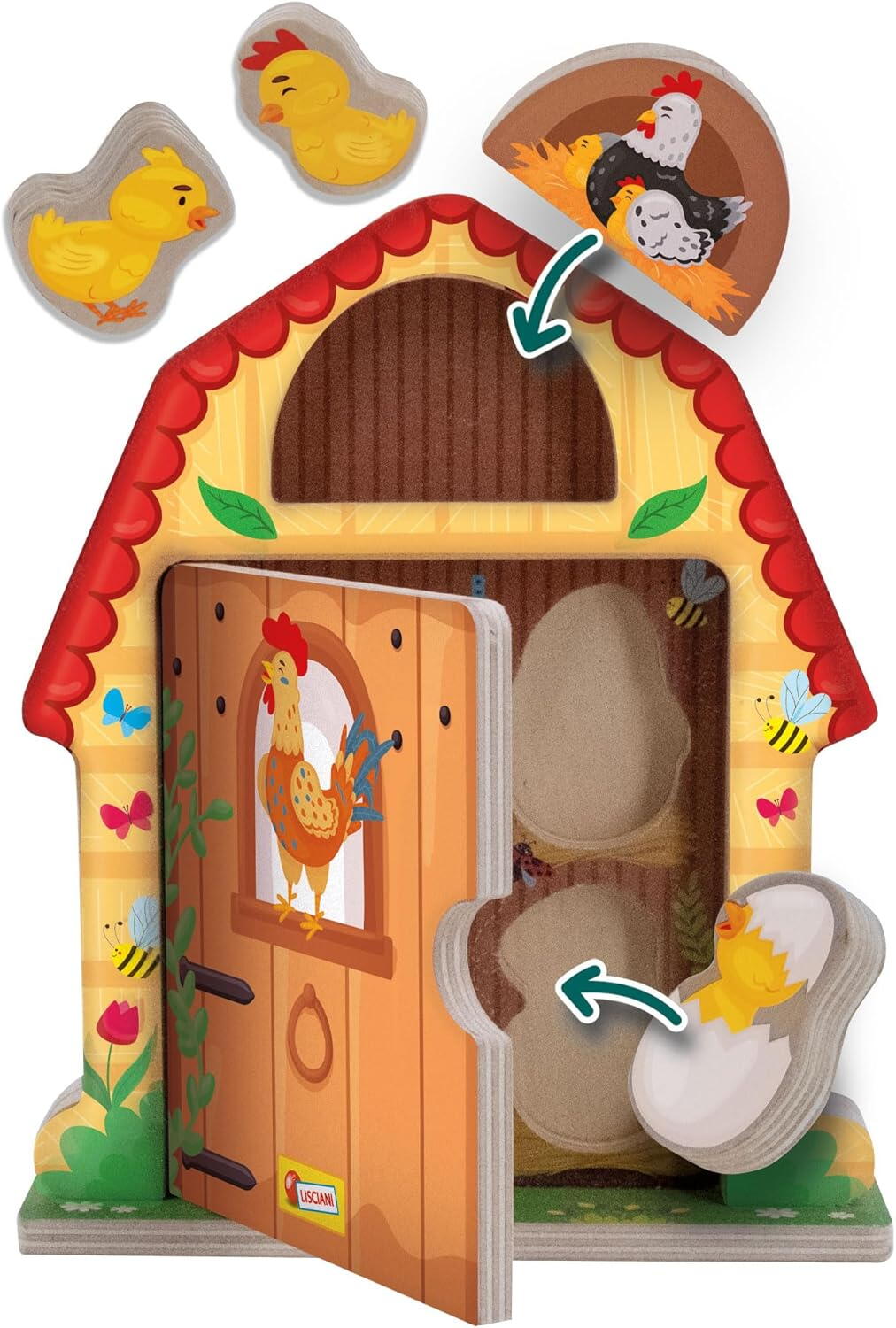 JOC MONTESSORI - GAINA CU PUI - LISCIANI (L117826)