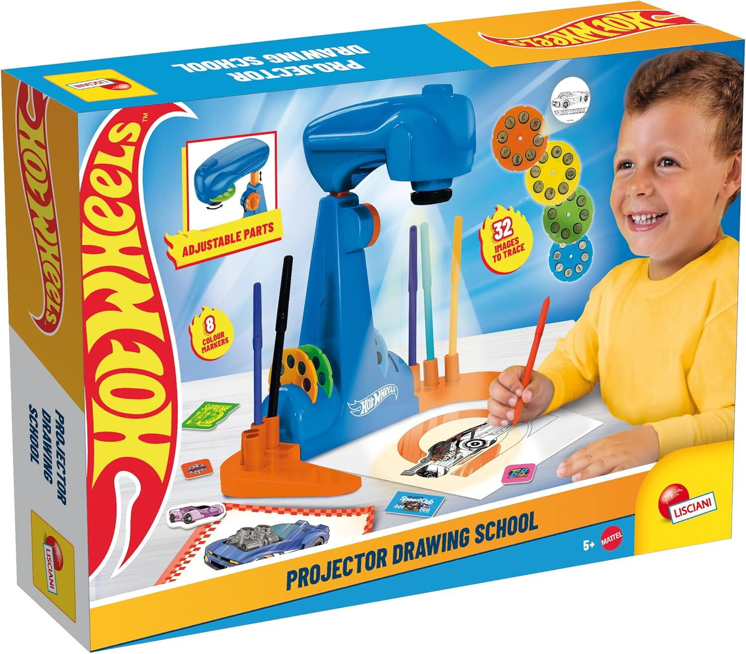 PROIECTOR PENTRU DESEN - HOT WHEELS - LISCIANI (L114061)