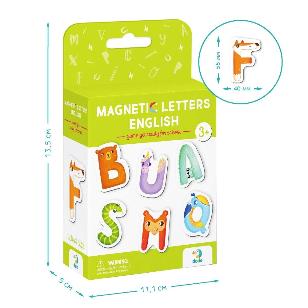 MY FIRST MAGNETIC LETTERS SET - DODO (DO200210)