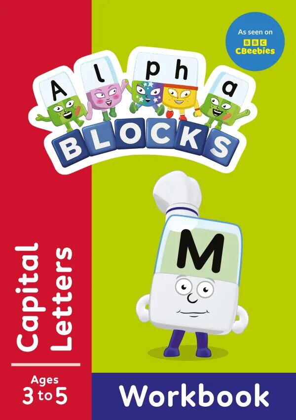 CARTE CU ACTIVITATI - LITERE MARI - ALPHABLOCKS (9781802637359)
