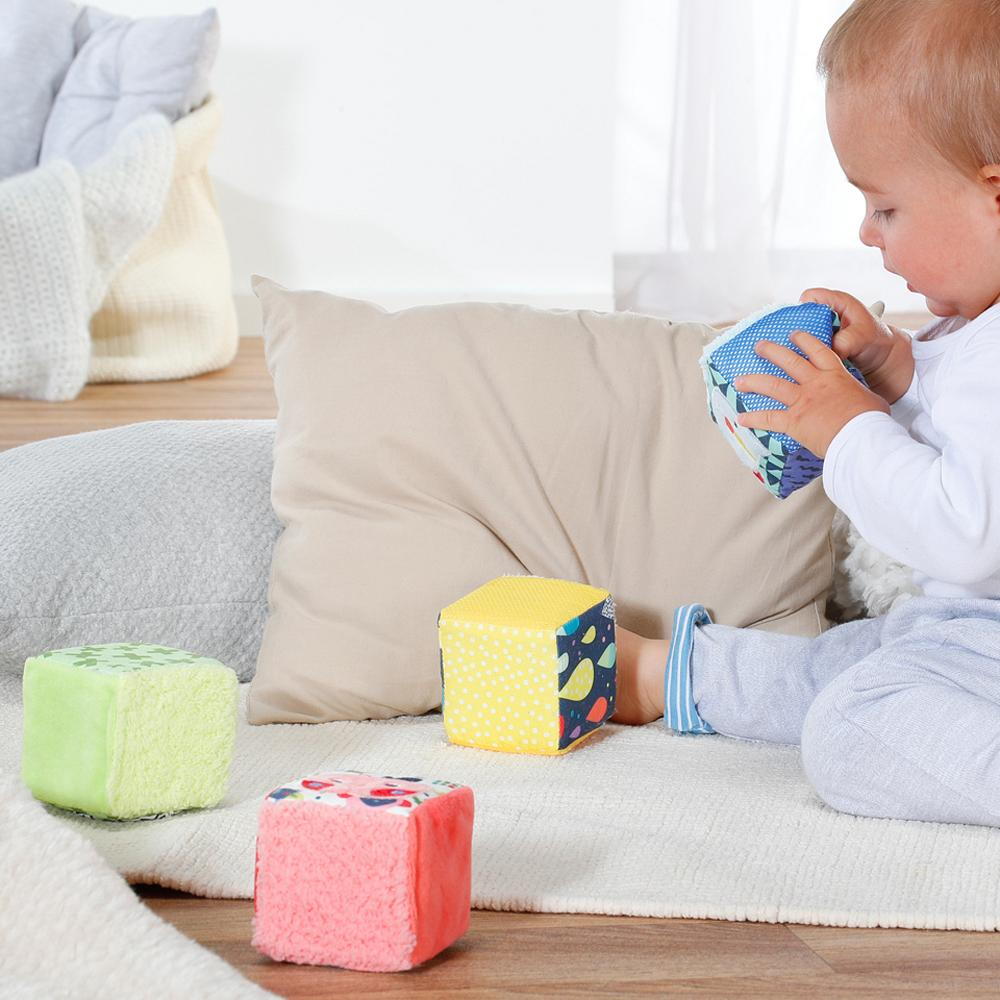SET OF 4 CUBES - COLOR FRIENDS - FEHN (55276)