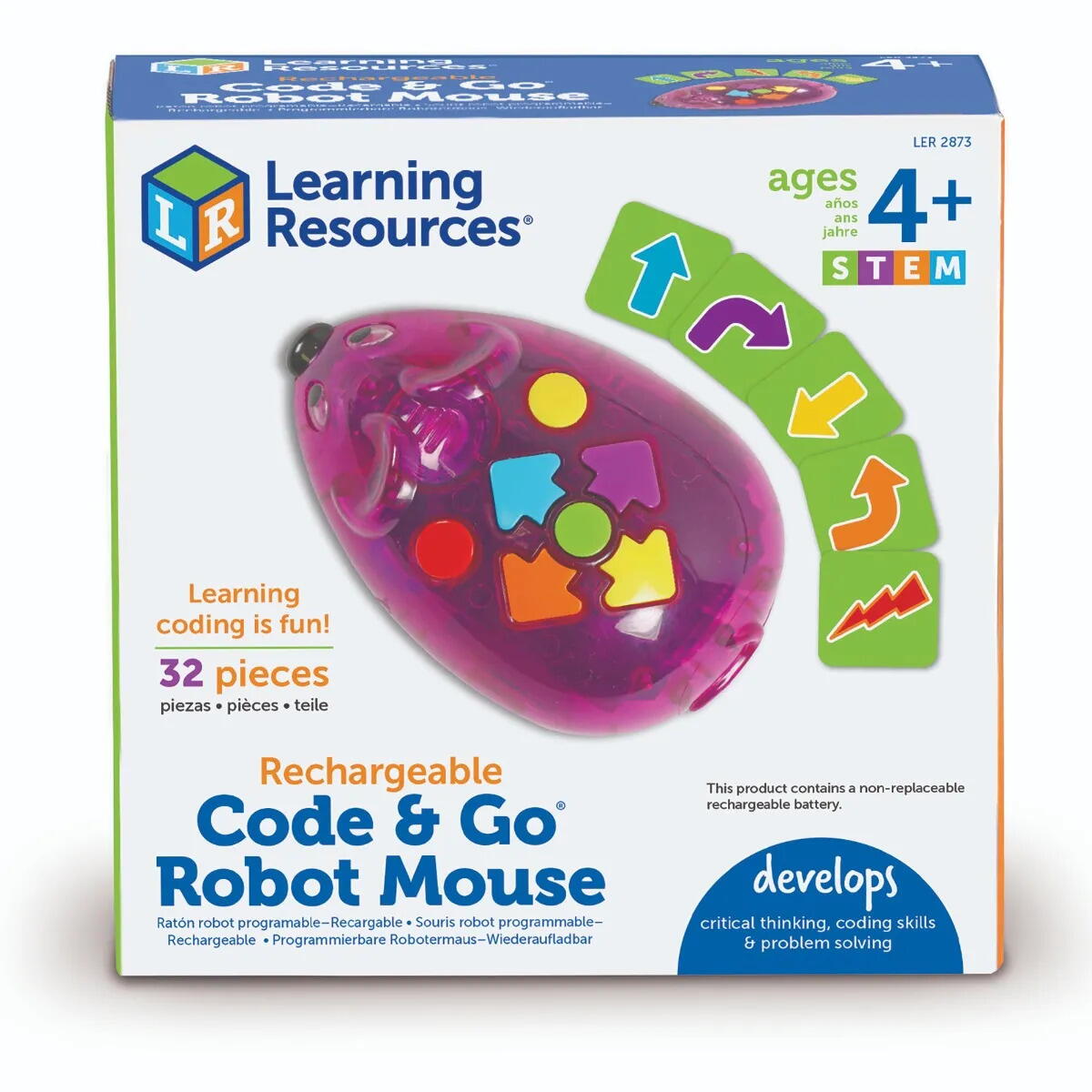 JOC STEM - SORICELUL JACK (CU USB) - LEARNING RESOURCES (LER2873)