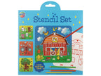 SET CREATIV CU SABLOANE - LA FERMA - MOXY (150147)