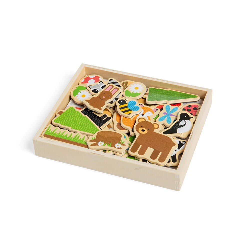 MAGNETIC SET - LITTLE FOREST ANIMALS - BIGJIGS TOYS (BJ275)