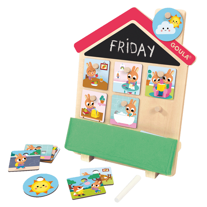 JOC EDUCATIV - CASUTA CU ACTIVITATI ZILNICE - GOULA (1110700211)