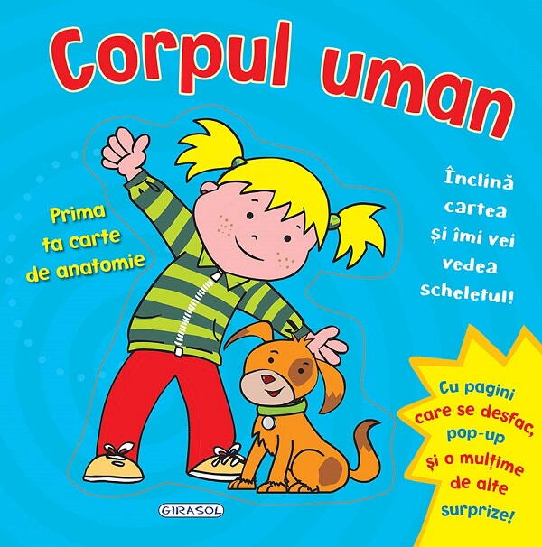 CORPUL UMAN - PRIMA TA CARTE DE ANATOMIE - GIRASOL (978-606-024-386-1)