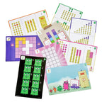 MATHLINK®CUBES NUMBERBLOCKS® IN ENGLEZA SET DE ACTIVITATI DE LA 31-40 - HAND2MIND (HM97850-UK)