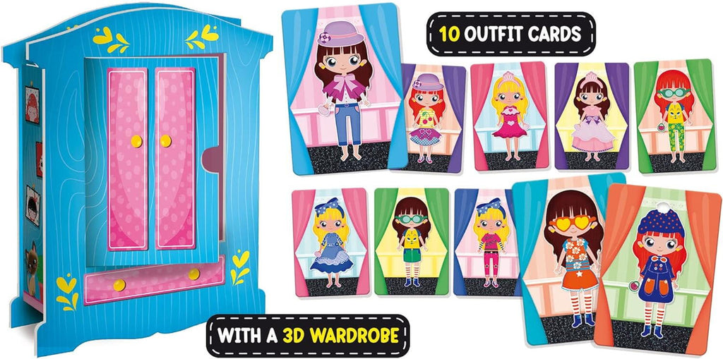 MONTESSORI MAGNETIC GAME - FASHION PARADE - LISCIANI (L98361)