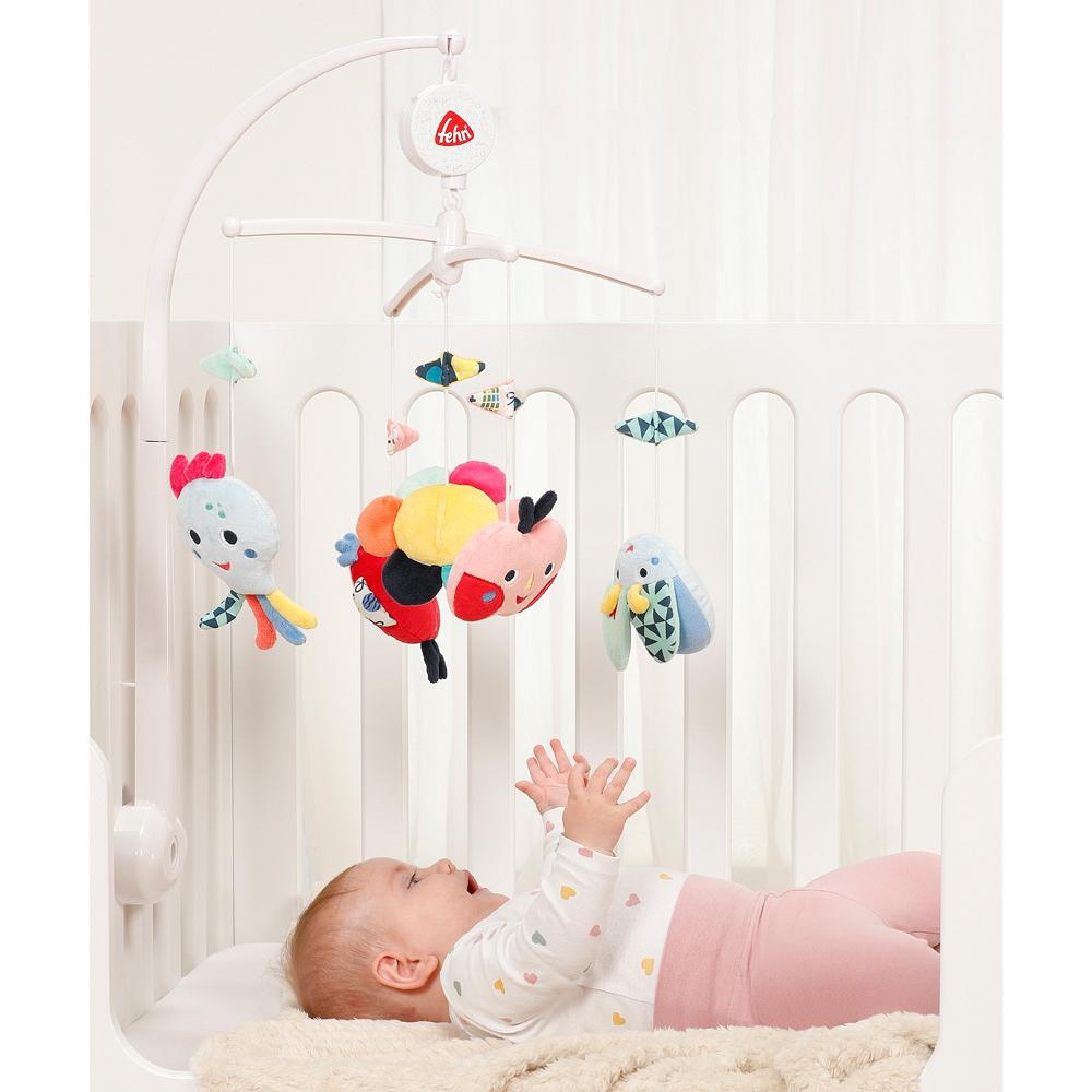 CARUSEL MUZICAL MOBIL - PRIETENII CULORILOR - FEHN (055191)