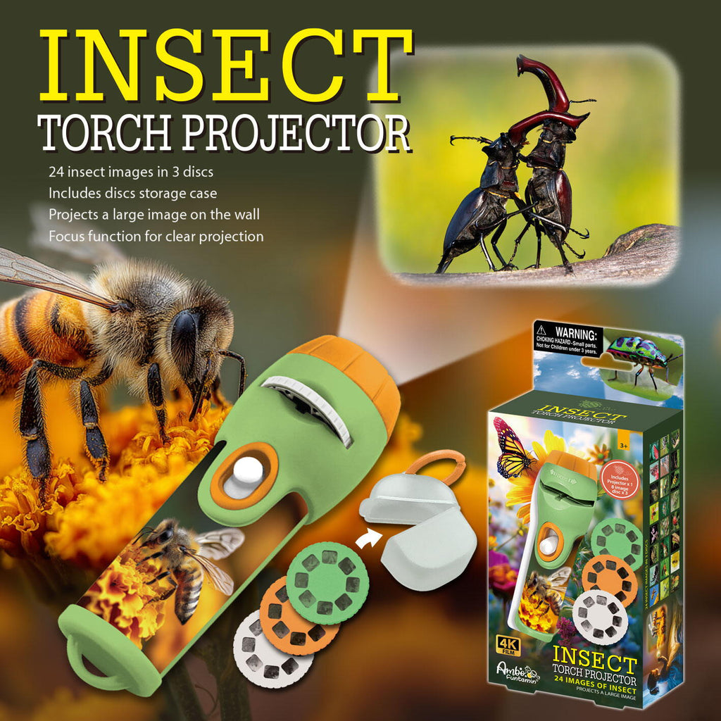 PROIECTOR TIP LANTERNA - DESCOPERA INSECTE - AMBO FUNTAMIN (AF6339IN)