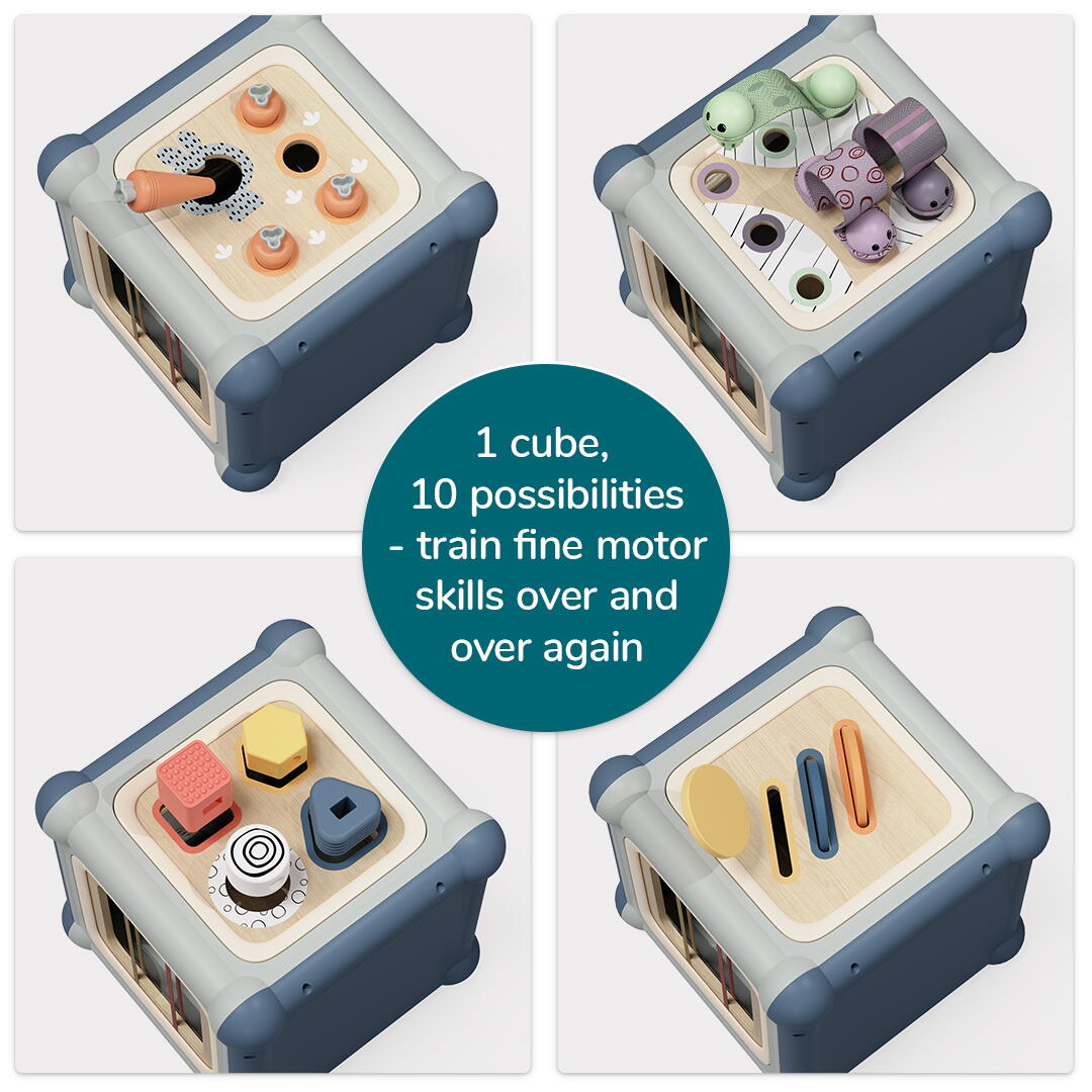 10 IN 1 ACTIVITY CENTER - MAGIC CUBE - TOPBRIGHT (1211342023de0001)