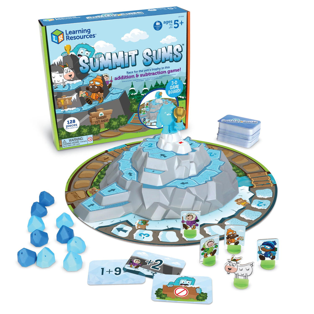 JOC MATEMATIC 3D SUMMIT SUMS™ - CURSA PE MUNTE - LEARNING RESOURCES (LER5026)