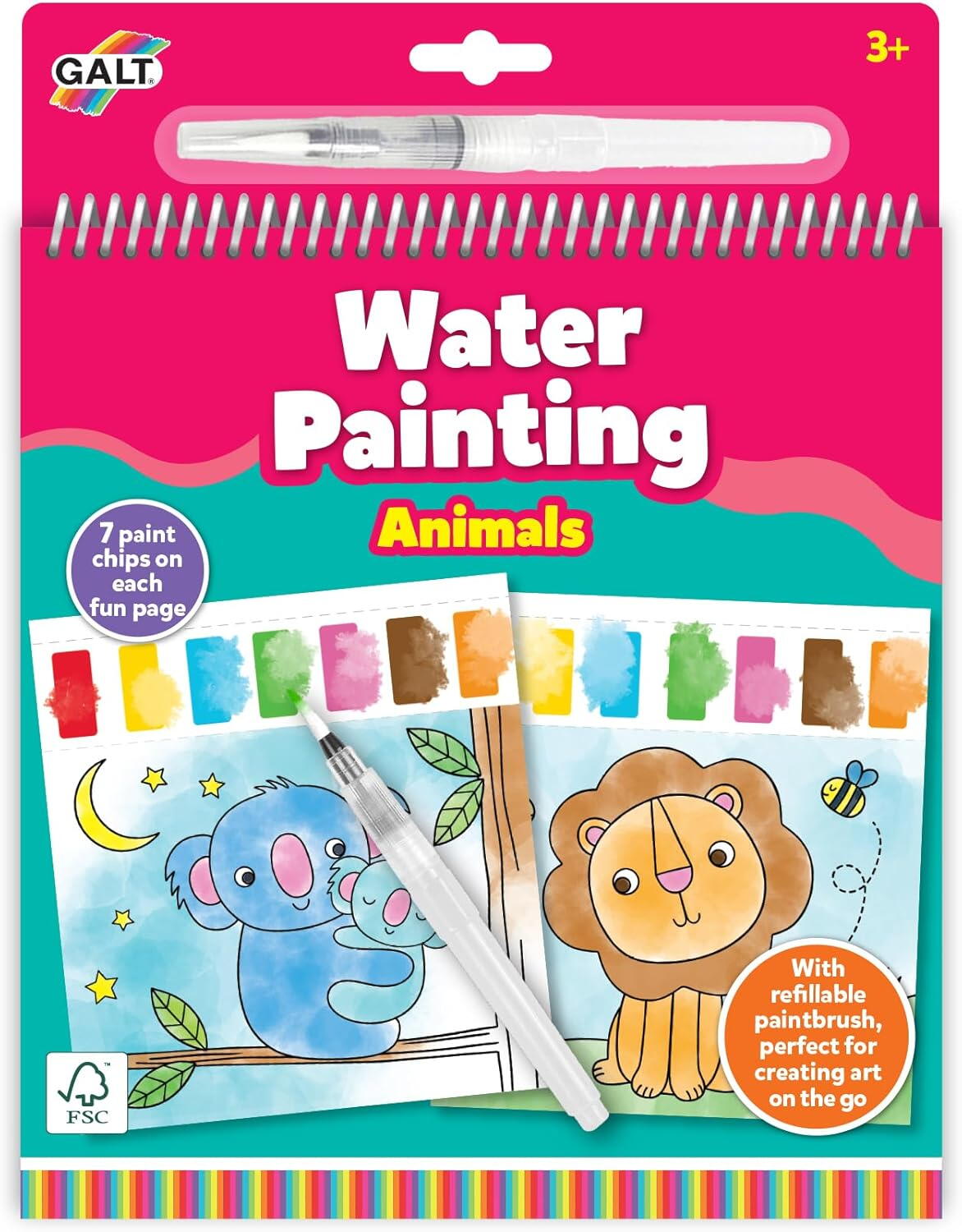 WATER PAINTING: CARTE DE COLORAT ANIMALUTE - GALT (1150400346)