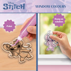 ARTA PE GEAM - STITCH & ANGEL - LISCIANI (L118816)