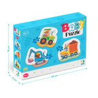 BABY PUZZLE 3 IN 1 - MIJLOACE DE TRANSPORT (2,3,4 PIESE) - DODO (DO300392)