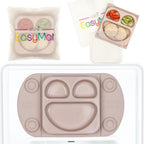SET FARFURIE DIVERSIFICARE & GENTUTA GUSTARE (SAND/MAUVE) - TIDY TOT (TTEMNRO)