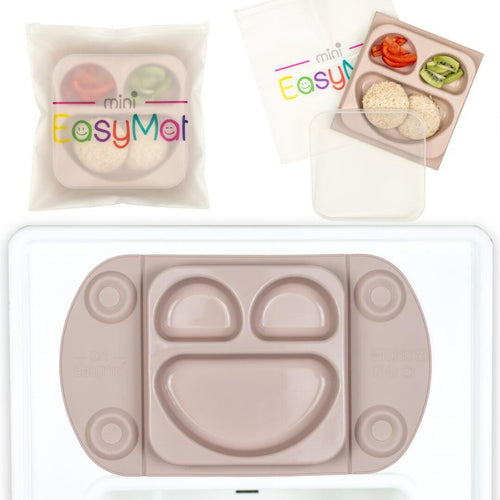SET FARFURIE DIVERSIFICARE & GENTUTA GUSTARE (SAND/MAUVE) - TIDY TOT (TTEMNRO)