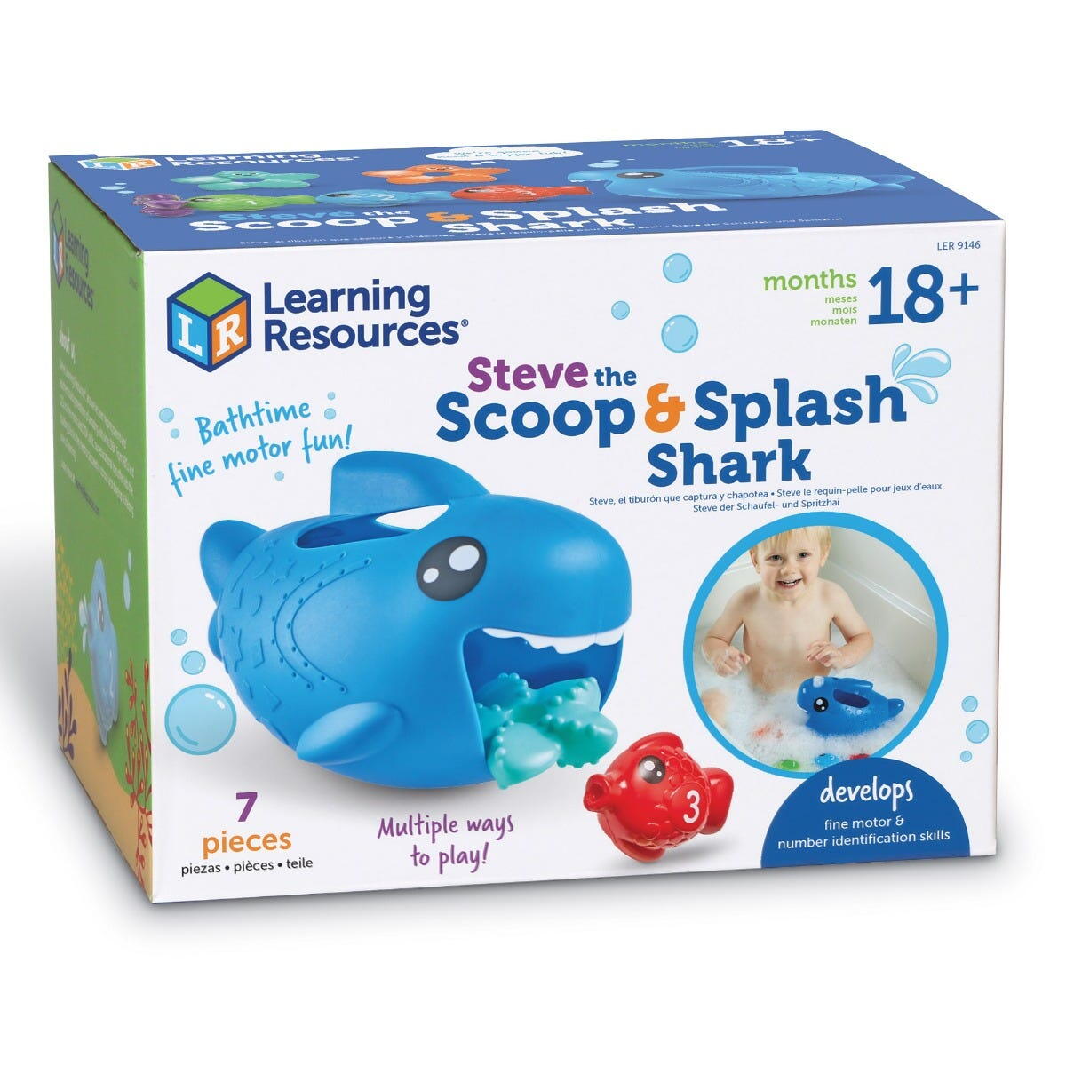 JOC PENTRU BAITA - RECHINUL STEVE - LEARNING RESOURCES (LER9146) - Libelula Vesela - Jucarii