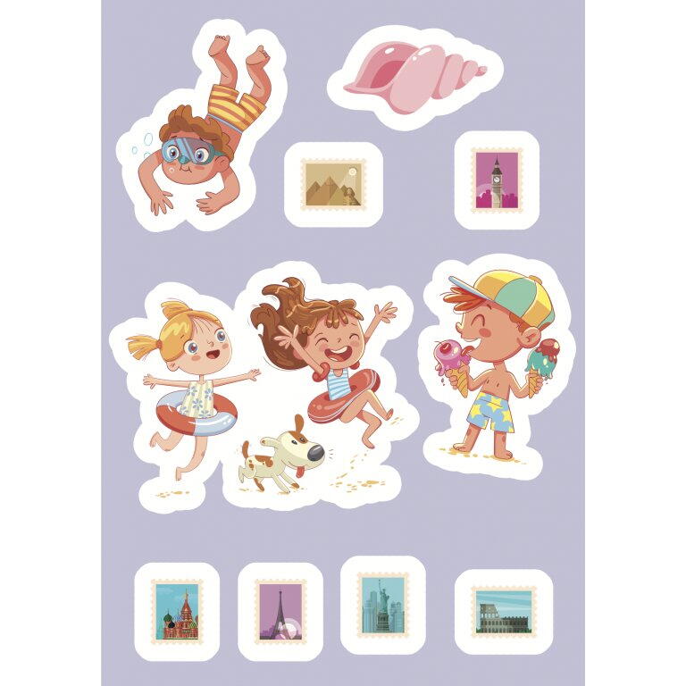 CARTE DE ACTIVITATI CU ABTIBILDURI - IN VACANTA - SASSI (978-88-303-5634-4)