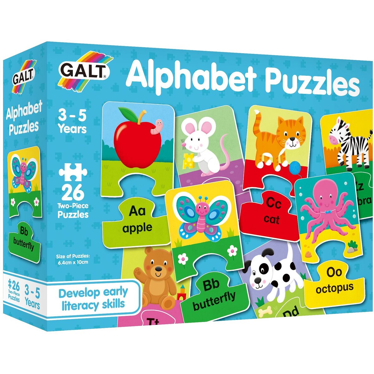 SET 26 DE PUZZLE-URI ALFABET (2 PIESE) (1105047)