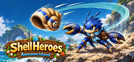 SHELL HEROES: AWESOME ISLAND - PC - STEAM - MULTILANGUAGE - WORLDWIDE