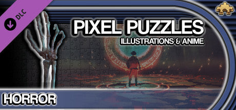 PIXEL PUZZLES ILLUSTRATIONS &amp; ANIME - JIGSAW PACK: HORROR - PC - STEAM - EN - WORLDWIDE