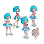 HELLO KITTY - PAPUSA MANGA, 19.5 CM, DIVERSE PERSONAJE - FAMOSA (HKTF0000)
