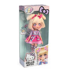 HELLO KITTY - PAPUSA MANGA, 19.5 CM, DIVERSE PERSONAJE - FAMOSA (HKTF0000)