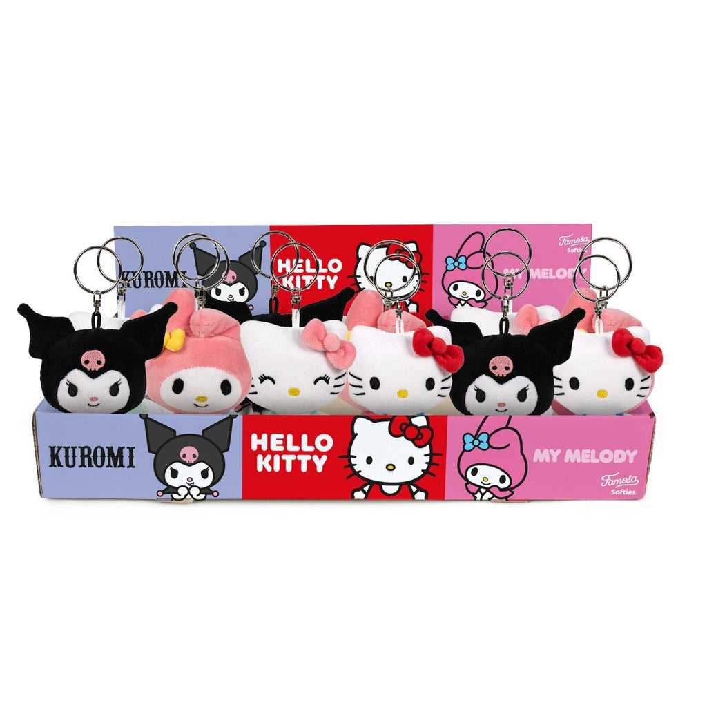 HELLO KITTY - BRELOC DE PLUS, 10 CM, DIVERSE PERSONAJE - FAMOSA (760026148)