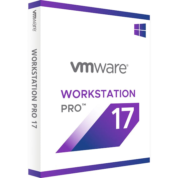 VMWARE WORKSTATION 17 PRO (1 DEVICE, LIFETIME) - PC - OFFICIAL WEBSITE - MULTILANGUAGE - WORLDWIDE