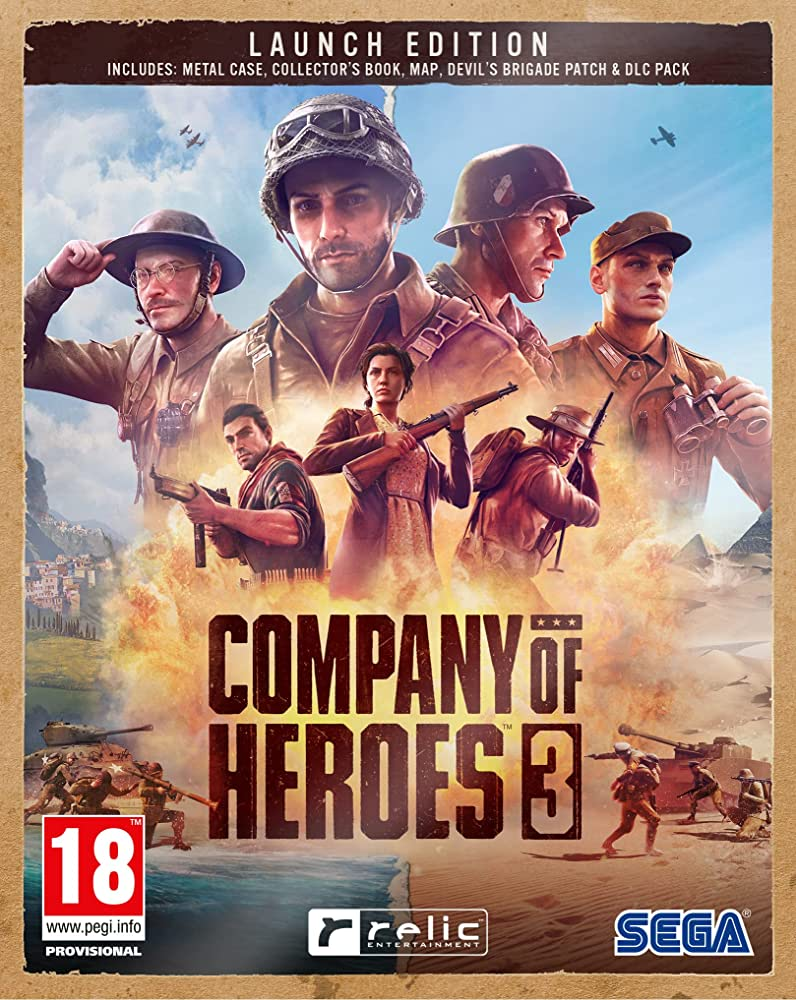 COMPANY OF HEROES 3 (LAUNCH EDITION) - PC - STEAM - MULTILANGUAGE - EU - Libelula Vesela - Jocuri video