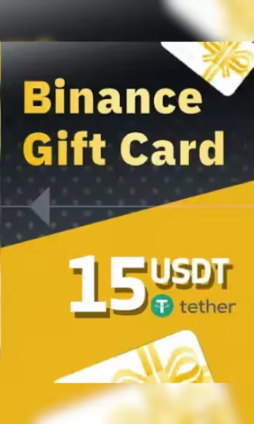 BINANCE 15 USDT (GIFT CARD) - OFFICIAL WEBSITE - OFFICIAL WEBSITE - MULTILANGUAGE - WORLDWIDE - Libelula Vesela - Gift Cards