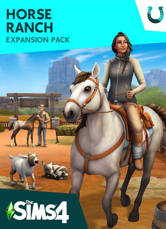 SIMS 4: HORSE RANCH - PC - ORIGIN - MULTILANGUAGE - WORLDWIDE - Libelula Vesela - Jocuri video