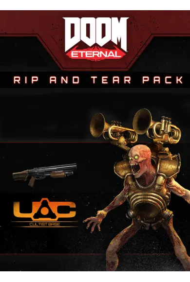 DOOM ETERNAL - RIP AND TEAR PACK (DLC) - PC - BETHESDA.NET - MULTILANGUAGE - EU - Libelula Vesela - Jocuri Video