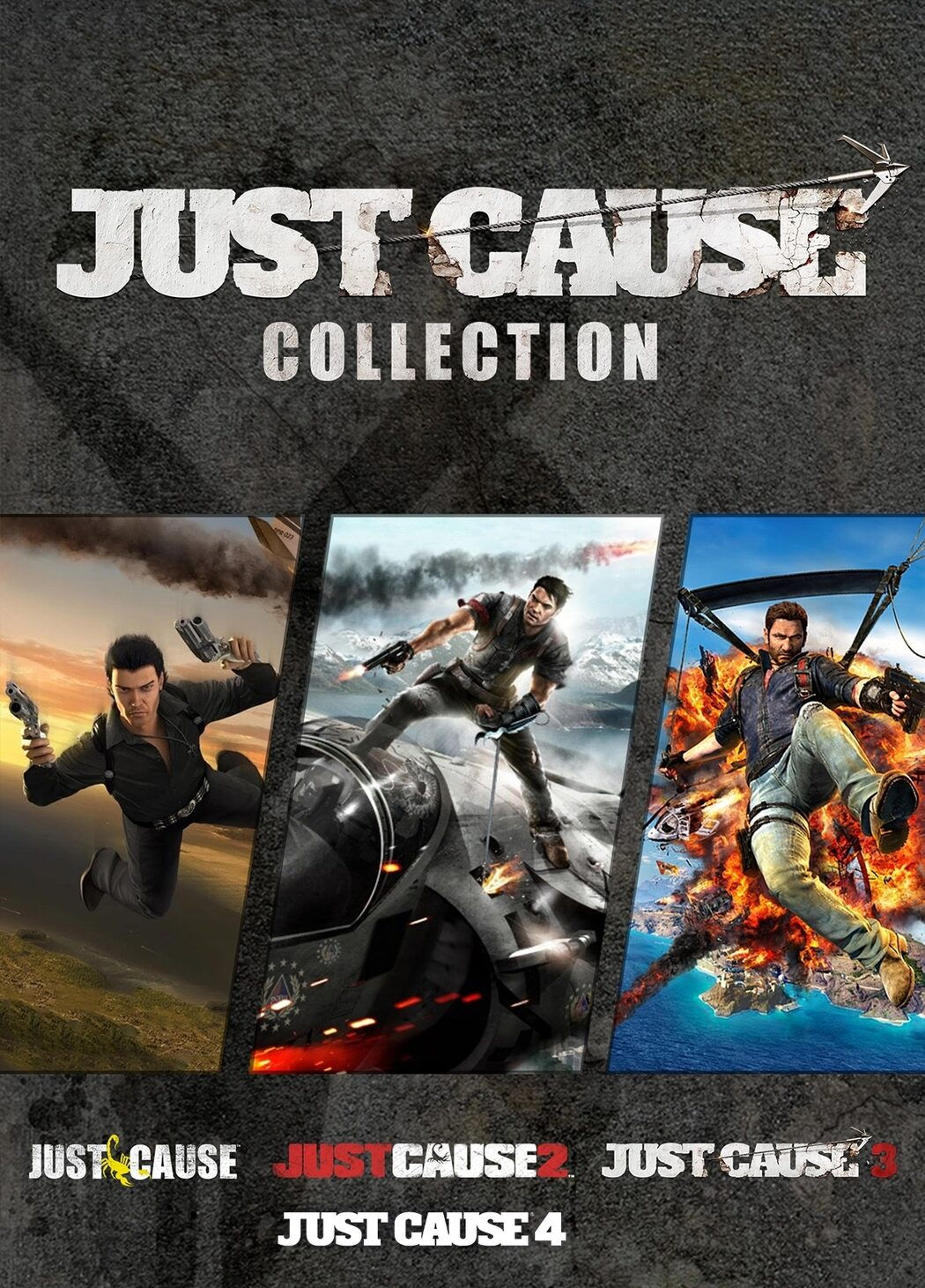 JUST CAUSE PACK - STEAM - MULTILANGUAGE - WORLDWIDE - PC - Libelula Vesela - Jocuri video