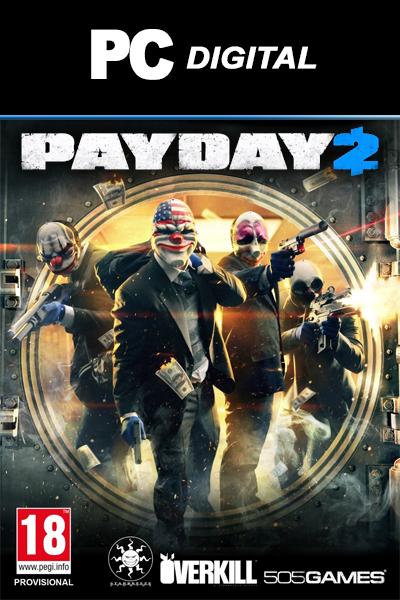 PAYDAY 2 - STEAM - MULTILANGUAGE - EU - PC - Libelula Vesela - Jocuri video