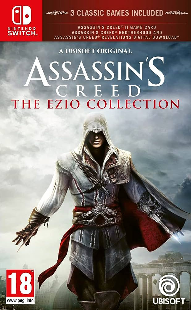 ASSASSIN'S CREED: THE EZIO COLLECTION - NINTENDO SWITCH - SWITCH - MULTILANGUAGE - EU - Libelula Vesela - Jocuri Video