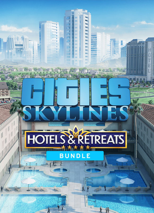 CITIES: SKYLINES - HOTELS & RETREATS BUNDLE - PC - STEAM - MULTILANGUAGE - WORLDWIDE - Libelula Vesela - Jocuri Video