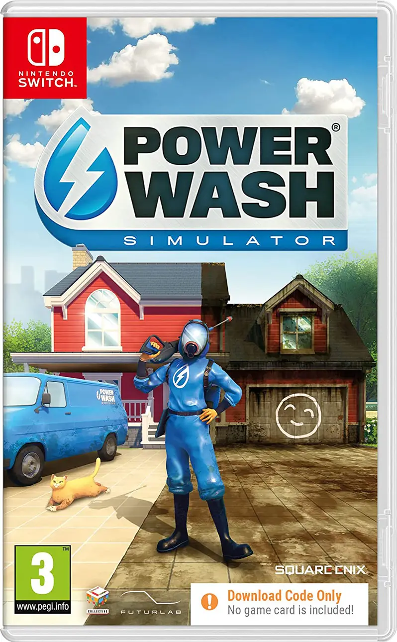 POWERWASH SIMULATOR - NINTENDO SWITCH - SWITCH - MULTILANGUAGE - EU - Libelula Vesela - Jocuri Video