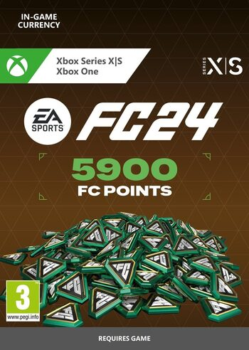 EA SPORTS FC 24 - 5900 ULTIMATE TEAM POINTS (XBOX ONE / XBOX SERIES) - XBOX LIVE -  - WORLDWIDE