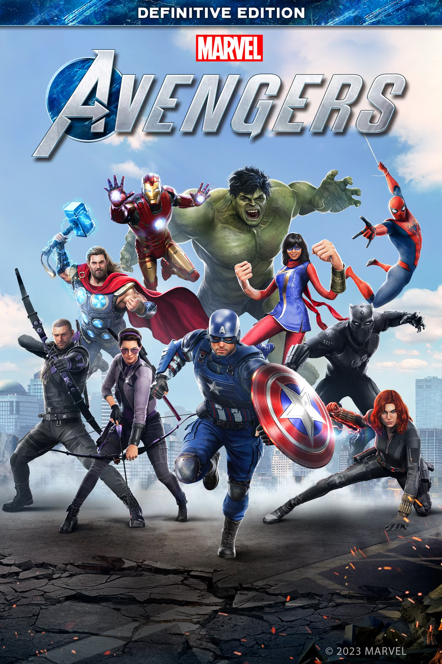 MARVEL'S AVENGERS (DEFINITIVE EDITION) - PC - STEAM - MULTILANGUAGE - WORLDWIDE - Libelula Vesela - Jocuri video