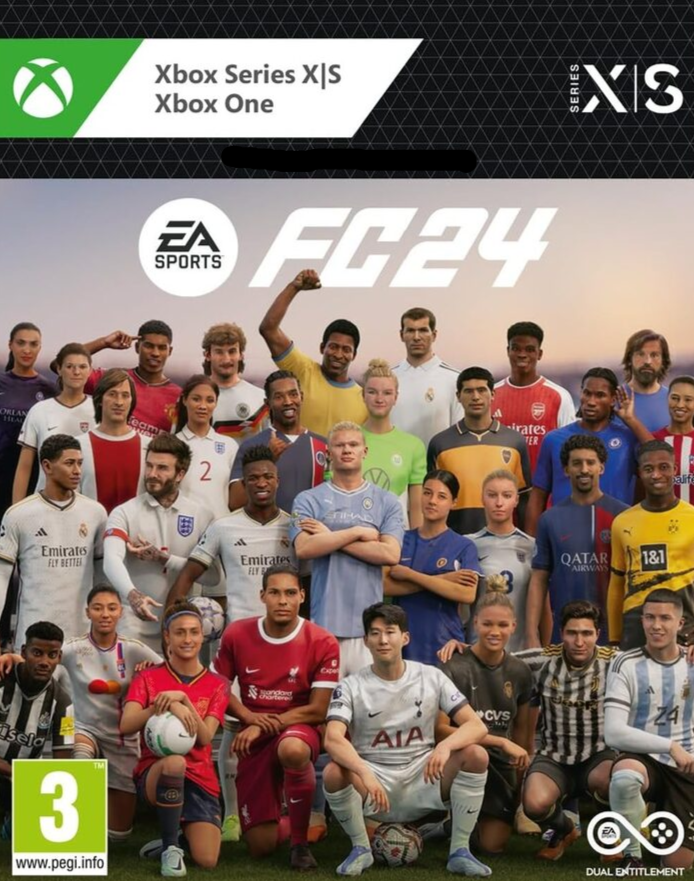 EA SPORTS FC 24 (XBOX ONE / XBOX SERIES X|S) - XBOX LIVE - MULTILANGUAGE - WORLDWIDE - Libelula Vesela - Jocuri video