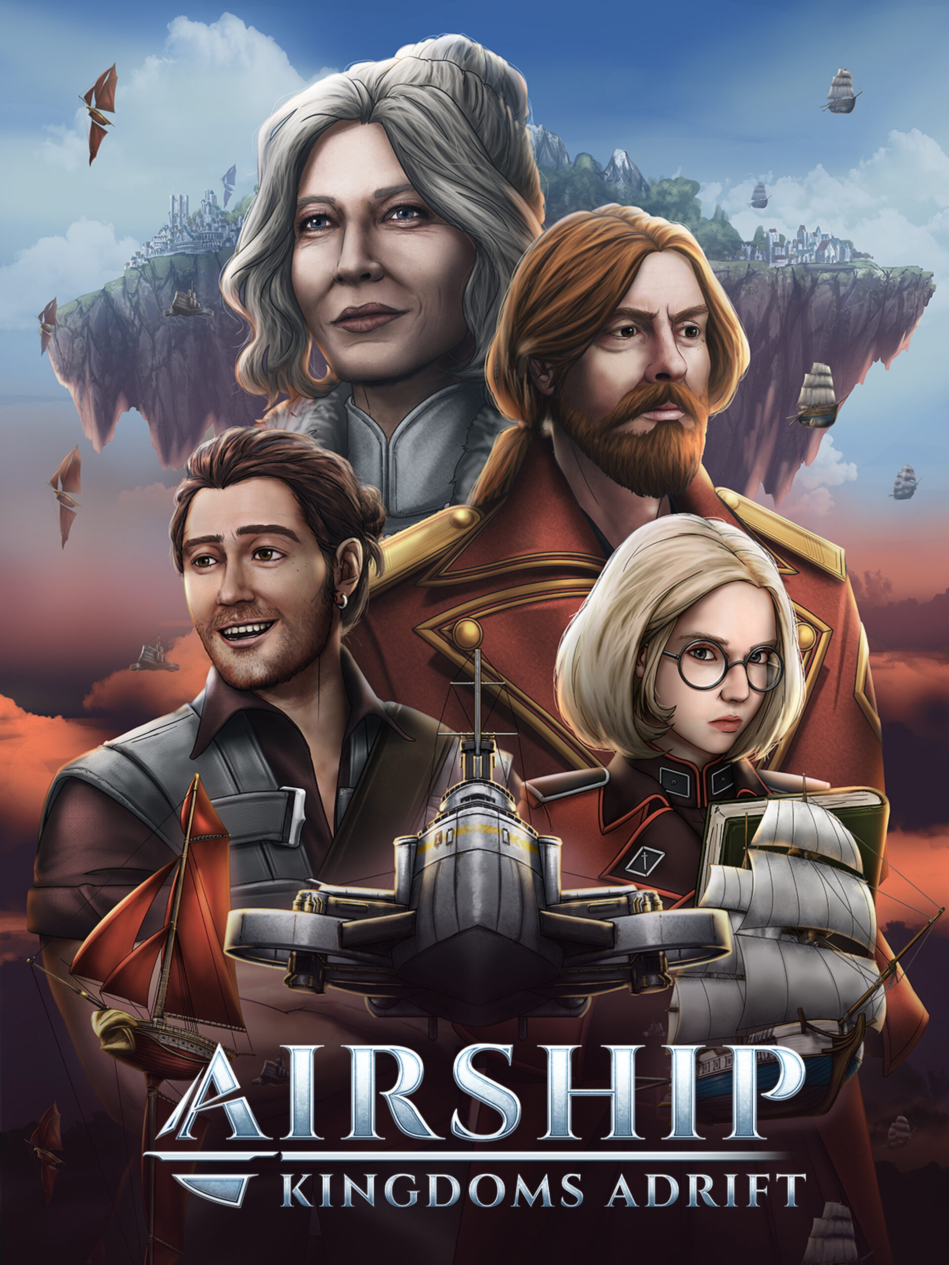AIRSHIP: KINGDOMS ADRIFT - PC - STEAM - EN - WORLDWIDE - Libelula Vesela - Jocuri video